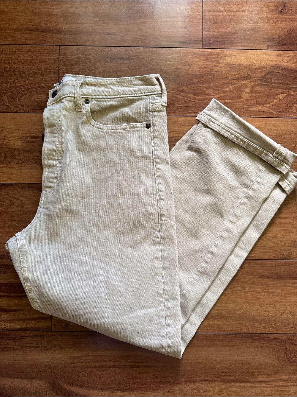 Banana Republic Tan Jeans 31
